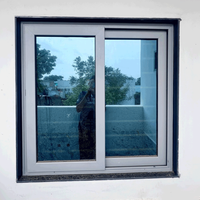 Ventana Corredera de PVC para Autoinstalación, Pre-Envidriada, Acabado de Fábrica, Instalación Rápida, Sistema de Marco y Revestimiento, Doble Acristalamiento, Ahorro Energético, Personalizable para el Hogar