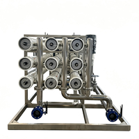 Système de filtration par osmose inverse contrôlé par HMI / Système RO souterrain / Système de purification d'eau de rivière