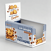 Échantillon Gratuit : Présentoir Pop-up Personnalisé pour Biscuits, Boîte d'Emballage