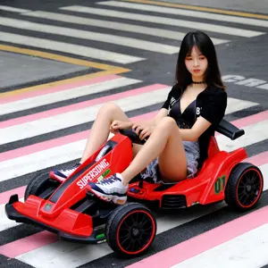 Ucuz elektrikli yetişkinler için yarış Go-kart setleri yetişkin Go Karts Go-Karts