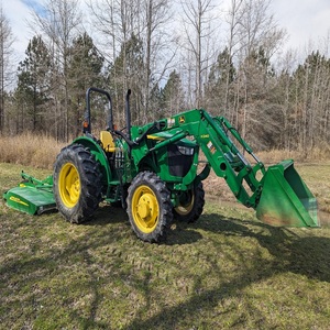 ข้อเสนอขายส่งรถแทรกเตอร์ตีนตะขาบ Deere 5065E ขับเคลื่อน 4 ล้อ เกียร์อัตโนมัติ พร้อมมอเตอร์ปั๊มน้ำมันเครื่องยนต์  เครื่องจักรกลการเกษตรมือสอง - Product Image 2