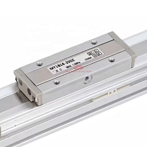 أسطوانة قياسية جديدة أصلية MY1B16-200Z بقطر 16 مم وشوط 200 مم، مزدوجة الفعل مع وسادة قابلة للتعديل وقاعدة تثبيت متوفرة في المخزون - Product Image 2