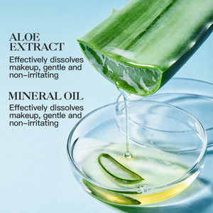 Huile démaquillante légère à la Centella Asiatica, marque privée KORMESIC, OEM, huile démaquillante pour les yeux et les lèvres à double effet, enrichie en vitamine E - Product Image 3