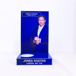 acrylic tabletop wine display <b>rack</b>/acrylic led red wine bottle stand/desktop led acrylic liquor beer display stand - Product Image 5