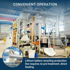 Máquina de reciclaje de batería Ev de alta tasa de recuperación de 900 kg/h, planta de reciclaje de batería de iones de litio, máquina de reciclaje de batería - Product Image 3