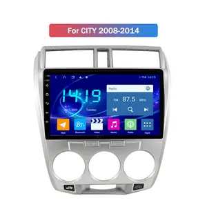 Android 12 4G+64G Car GPS Navigation For Honda City 2008-2014 Stereo Audio Radio Video Player 4G DSP CARPLAY