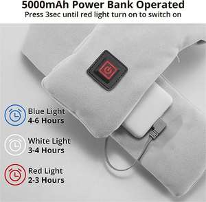 Supporto di compressione riscaldato USB avvolgi il collo tutore sportivo a infrarossi lontani per il pugilato Fitness antidolorifico dalla protezione da compressione - Product Image 2