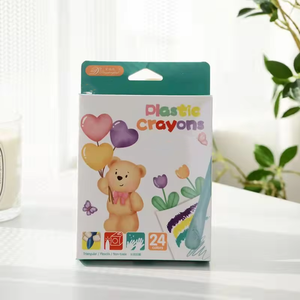 Ensemble de crayons 36 couleurs pour enfants, peinture sûre, coffret cadeau en plastique, peinture scolaire, crayon de coloriage lisse, papeterie - Product Image 4