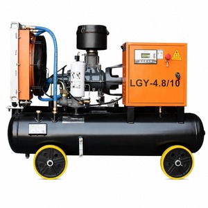 Compresseur d'<span class=keywords><strong>air</strong></span> à vis KAISHAN LGY-4.8/10 avec débit de 4,8 m³/min (170 CFM) et pression de 145 PSI pour utilisation avec <span class=keywords><strong>marteau</strong></span> perforateur - Product Image 1