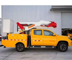 Plataforma de Trabalho Aéreo Isolada Montada em Caminhão de <span class=keywords><strong>15m</strong></span> com Braço Telescópico e Balde - Product Image 5