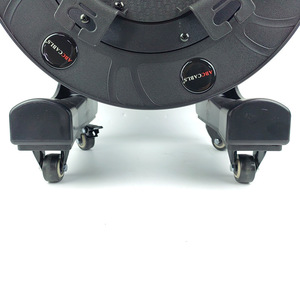 Enrouleur de câble portable avec roues, enrouleur de fil en plastique pour usage électrique - Product Image 4