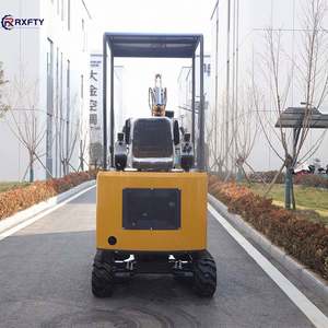 Mini máquina excavadora pequeña de alta calidad Tipo de oruga hidráulica para la venta Excavadora remolcable - Product Image 6