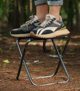 Taburete Plegable de Aleación de Aluminio, Taburete Portátil para Camping, Ligero, con Reposapiés para Adultos, para Jardinería y Senderismo - Product Image 5