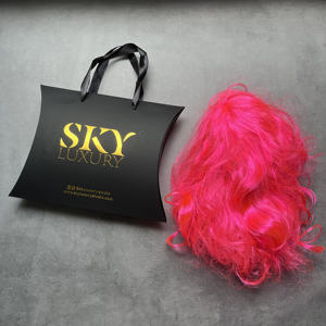 Custom Black Cardboard Pillow <b>Box</b> - Luxury Gold Foil Stamping Pillow Gift <b>Box</b> with Ribbon Handle for Small Business - Product Image 6