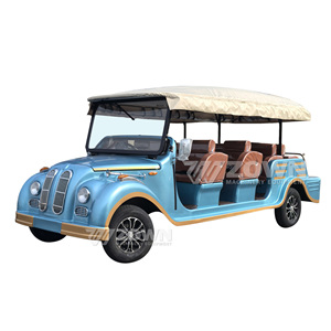 ZOWN Fabrication Professionnelle Voiture Électrique Rétro Classique de Tourisme 5-8 Places Quatre Roues Basse Vitesse Couleur Personnalisée - Product Image 4