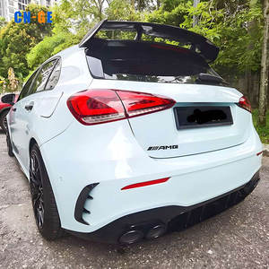 Aileron de Coffre Arrière CNGE Design, <span class=keywords><strong>Becquet</strong></span> de Toit pour <span class=keywords><strong>Mercedes</strong></span> Benz Classe A W177 A180 A200 <span class=keywords><strong>A45</strong></span> <span class=keywords><strong>AMG</strong></span> 2019-2025, ABS Noir Brillant - Product Image 5
