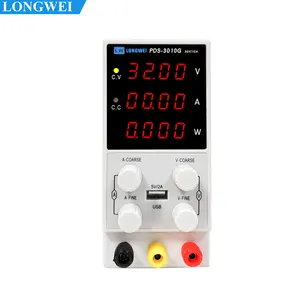 Longwei PDS-3010G 30V10A DC Power Supply Adjustable Digital Lab Bench Power Source 30V10A Stabilizer Switching Power Bank