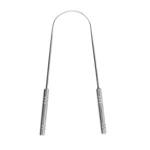 Raspador de Lengua de Acero Inoxidable, Herramienta de Higiene Bucal, Eliminador de Mal Aliento, Limpiador de Placa, Limpiador de Lengua Metálico - Product Image 1