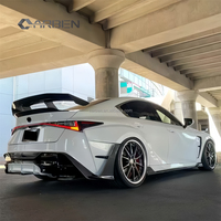 Nouveau Kit de carrosserie en Fiber de carbone pour 2021-2025 pour Lexus IS300 IS350 jupes latérales de pare-chocs avant améliorées diffuseur arrière