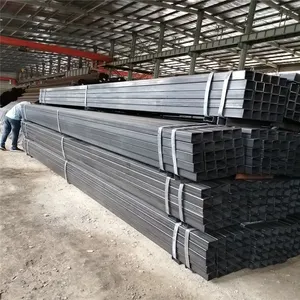 Carton Steel Square Tube Profiles Sizes 4x4 Square Section Metal Tube Weight