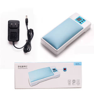 24LED 塑料指甲干燥灯 72W 全功能凝胶指甲油干燥器 2 合 1 可折叠手枕干燥器 美甲设备 支架 家用 - Product Image 6