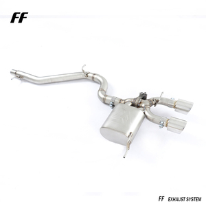 Hiệu suất thép không gỉ đầy đủ hệ thống ống xả valvetronic cho VW Golf MK6 r 6R R20 - Product Image 2