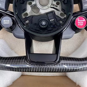 Volant sport en fibre de carbone JIANSHAN pour Volkswagen VW <span class=keywords><strong>Golf</strong></span> 7 MK7 GTI <span class=keywords><strong>GTR</strong></span> avec poignée de 35 mm - Accessoires personnalisés - Product Image 3