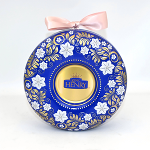 Bánh rán hình sô cô la bao bì hộp sắt, Thông tư nổi hộp kẹo tùy biến - Product Image 2