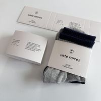 Étiquette en papier personnalisée avec logo pour emballage de chaussettes, manchon de luxe pour chaussettes, étiquettes imprimées pour serviettes