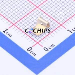 MY-ZJ-110 Button & Strip Battery Connector SMD Connector Contact / Elastic Accessory CR110 Steel Gold - Product Image 2