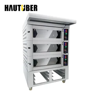 Competitive Price European Gas Deck Oven for Bread Novel Design Commercial Baking Equipment New Product