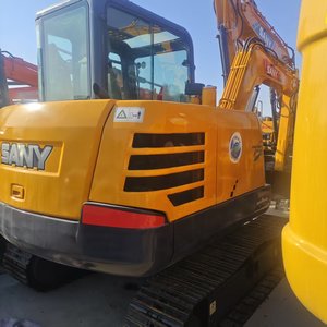 รถขุดขนาดเล็กมือสอง SANY SY60C 6 ตัน เครื่องยนต์ Isuzu เกียร์ ยางตีนตะขาบ สำหรับงานฟาร์ม สวน และงานปรับปรุงเทศบาล - Product Image 2