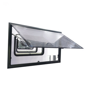 El más vendido <span class=keywords><strong>500</strong></span>*500mm RV23rw Vidrio templado Rv Ventana Caravana Diapositiva Ventana abierta Rv Ventana - Product Image 2