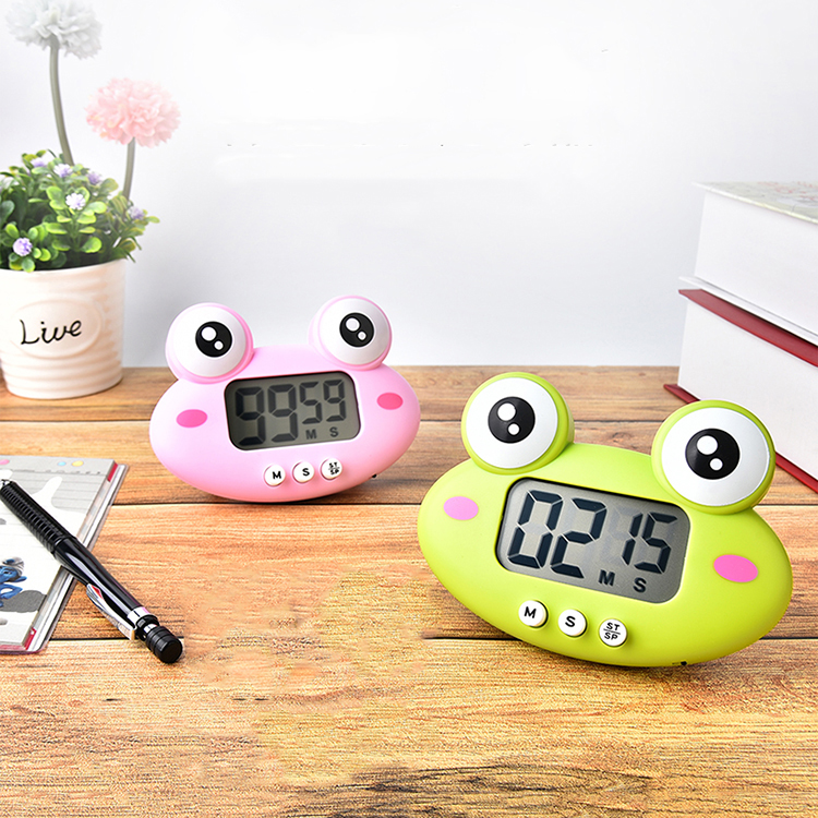 大画面キッチンカウントダウンデジタルクッキングタイマーかわいい漫画