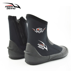 Botas de Neopreno Keep Diving de 5 mm, Unisex, Impermeables, Cálidas y Antideslizantes para Buceo, Pesca y Senderismo - Product Image 4