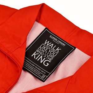 Etiqueta Termoencogible Impermeable de Tela No Tejida para Ropa de Bebé, Etiqueta para Camisetas con Logotipo Personalizado - Product Image 1