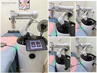 Appareil de beauté multifonctionnel pour physiothérapie corporelle et crânienne, robot de massage pour physiothérapie