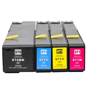 Cartouche d'encre <span class=keywords><strong>970XL</strong></span>, compatible avec HP970 et <span class=keywords><strong>HP</strong></span> 971, meilleure qualité, pour <span class=keywords><strong>HP</strong></span> Pro X576dw, 5 packs - Product Image 1