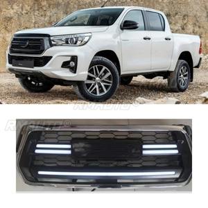 Grilles de pare-chocs LED pour Toyota Hilux Rocco 18+ - Kit carrosserie extérieur - Product Image 1