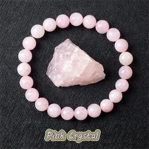 Toptan renkli doğal cevher bilezik kristal inci taş Charms moda benzersiz el yapımı takı erkek kadın hediyeler aksesuarları - Product Image 5