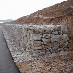 Kualitas Bagus Langsung dari Pabrik 6x8 8x10 10x12 12x15 2.7x3.4 2.4x3.0 Kotak Taman Galvanis Kandang Batu Kawat Gabion Berpenguat - Product Image 2