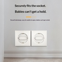 Cache-prise de sécurité anti-choc électrique pour enfants, protection 2 phases, modèle 0019