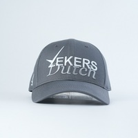 Gorra de Béisbol Estructurada de 6 Paneles, Color Personalizado y Logotipo Personalizado, Visera Curva, Algodón, Unisex, Deportiva