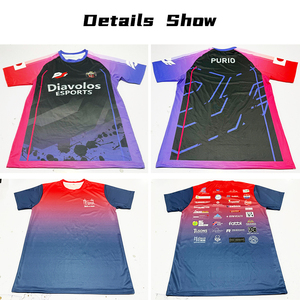 T-shirts pour hommes à col rond, impression numérique <span class=keywords><strong>3D</strong></span> personnalisée motif jeu de fléchettes, motif intégral, mode, OEM et ODM - Product Image 5