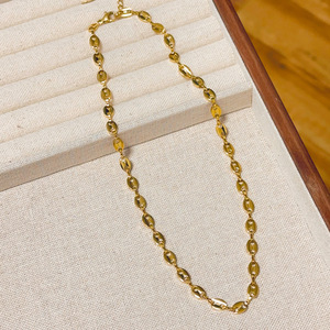 Collar de Acero Inoxidable con Baño de Oro de 18k, Diseño Inspirado en Joyería de Marca para <span class=keywords><strong>Mujer</strong></span>, Venta al por Mayor, Éxito en TikTok - Product Image 6