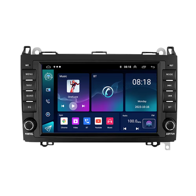 Android GPS Navigation Multimedia Player Head Unit Stereo for Mercedes Benz W169 W245 B200 W906 Sprinter W639 Vito Car Play