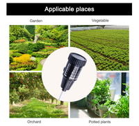 Testeur d'humidité et de pH du sol 2 en 1, analyseur d'humidité, testeur d'acidité, sonde métallique pour la détection des plantes et des fleurs du jardin