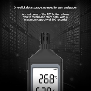 Termohigrómetro Portátil Inteligente ST8817A, Medidor de Humedad Industrial con Sensor de Punto de <span class=keywords><strong>Rocío</strong></span>, Bulbo Húmedo y Bulbo Seco - Product Image 4