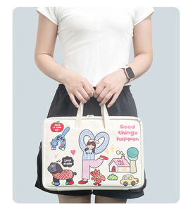 Xianghui Dễ thương Máy tính xách tay Túi 13.3 14 15 15.6 inch không thấm nước chống sốc máy tính xách tay trường hợp đối với MacBook Air Pro 13.6 16 <span class=keywords><strong>Dell</strong></span> Túi xách - Product Image 2