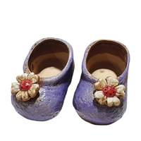 Chaud coréen mignon petites chaussures en céramique Pot de plante succulente dessin animé en trois dimensions